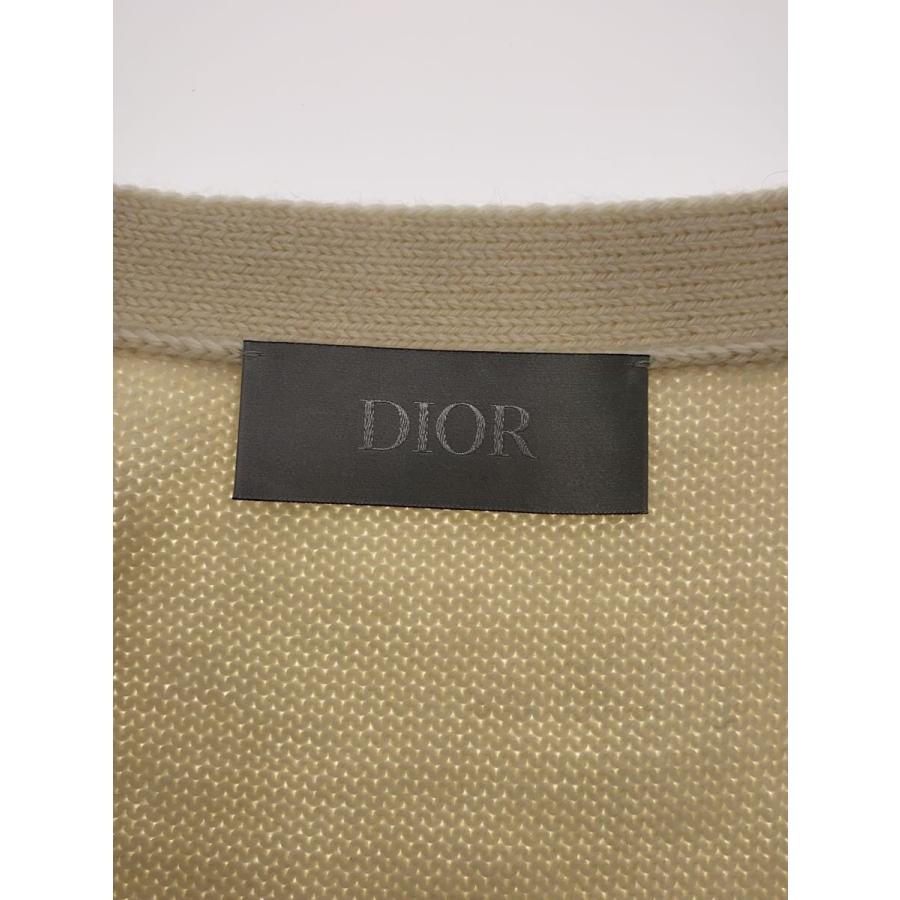 Christian Dior◇Christian Dior カーディガン/XL/ウール/IVO