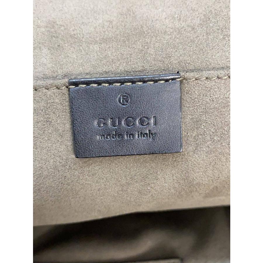 GUCCI◇GUCCI グッチ ボディバッグ_グッチシマ/レザー/NVY 【公式通販】