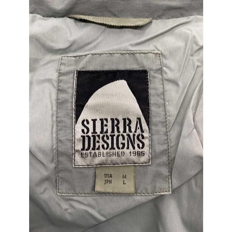 SIERRA DESIGNS◇ダウンジャケット/L/コットン/GRY/20-011-464-0160-4 