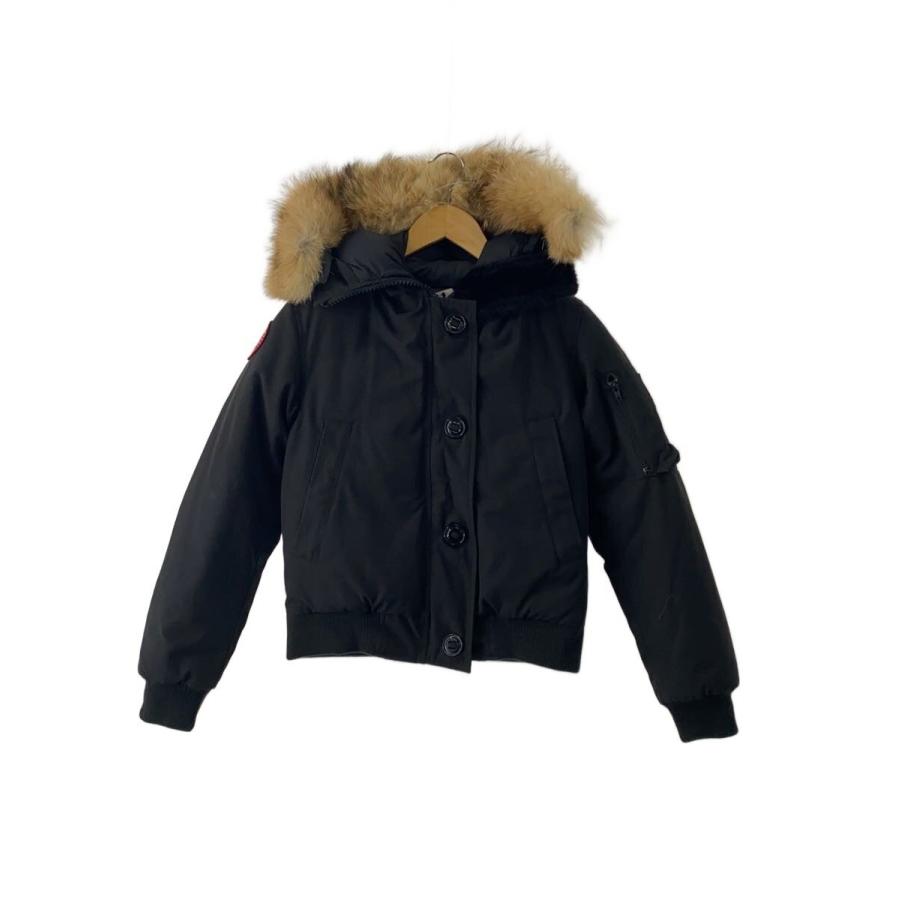 CANADA GOOSE◇LABRADOR BOMBER/ダウンジャケット/XS/ポリエステル/BLK 