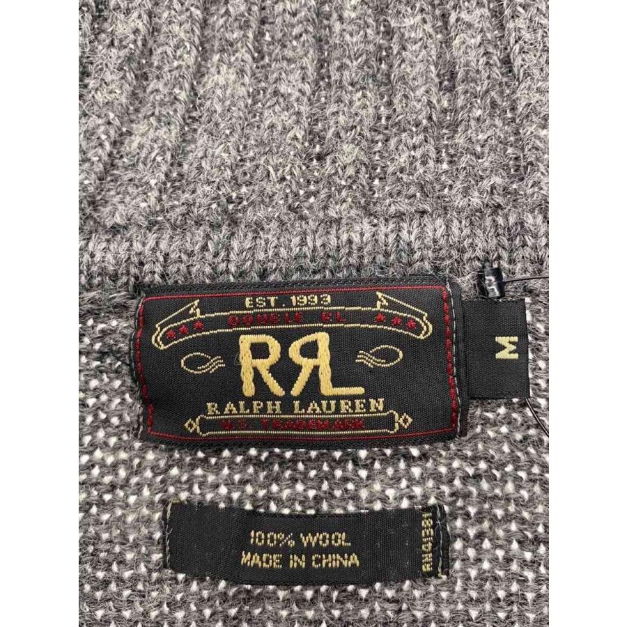 RRL◆カーディガン(厚手)/M/ウール/GRY
