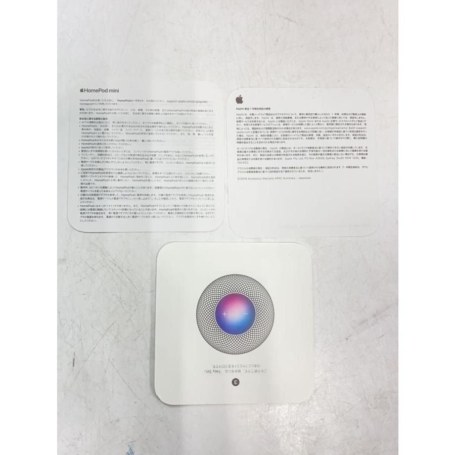 Apple◇Bluetoothスピーカー HomePod mini MY5G2J/A A2374 [スペース
