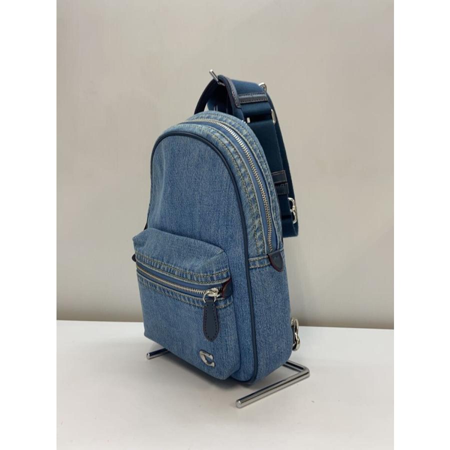 COACH◇COACH コーチ チャーター/ショルダーバッグ/コットン/IDG/cr765