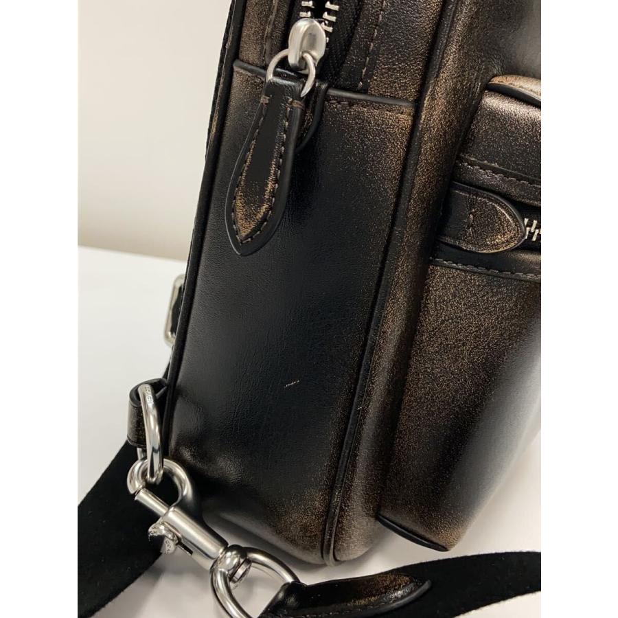 COACH◇COACH コーチ チャーターパック/ラブドレザー/ショルダーバッグ