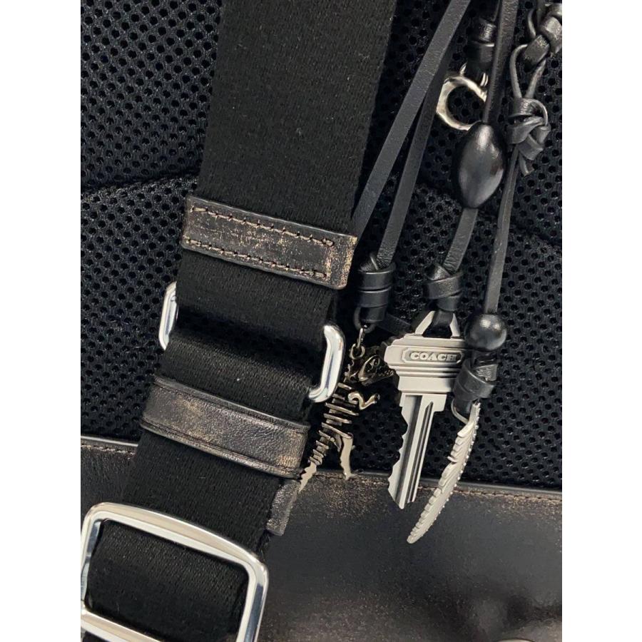 COACH◇COACH コーチ チャーターパック/ラブドレザー/ショルダーバッグ