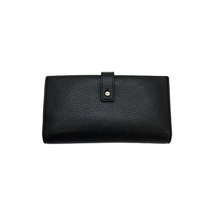 SAINT LAURENT◇SAINT LAURENT サンローラン 長財布/レザー/BLK/メンズ 