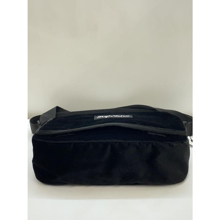 Supreme◇Supreme シュプリーム ショルダーバッグ/ベロア/BLK/25AW
