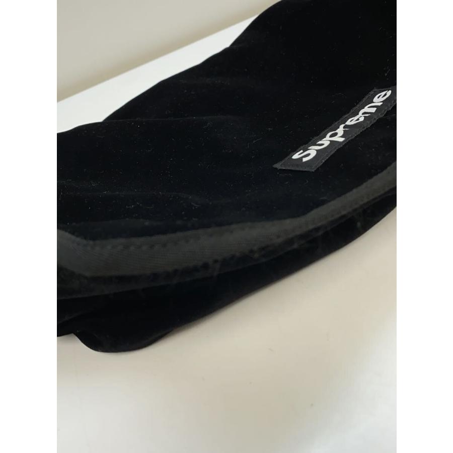 Supreme ベロア ショルダーバッグ ブラック Supreme◇Supreme シュプリーム ショルダーバッグ/ベロア/BLK/25AW
