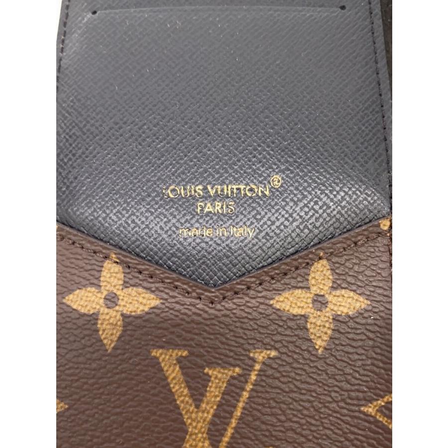 LOUIS VUITTON◇iPhone16PRO・フォリオ_モノグラム・マカサー/M12539
