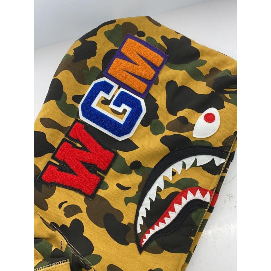 A BATHING APE◇1stカモシャークフルジップパーカー/2XLサイズ