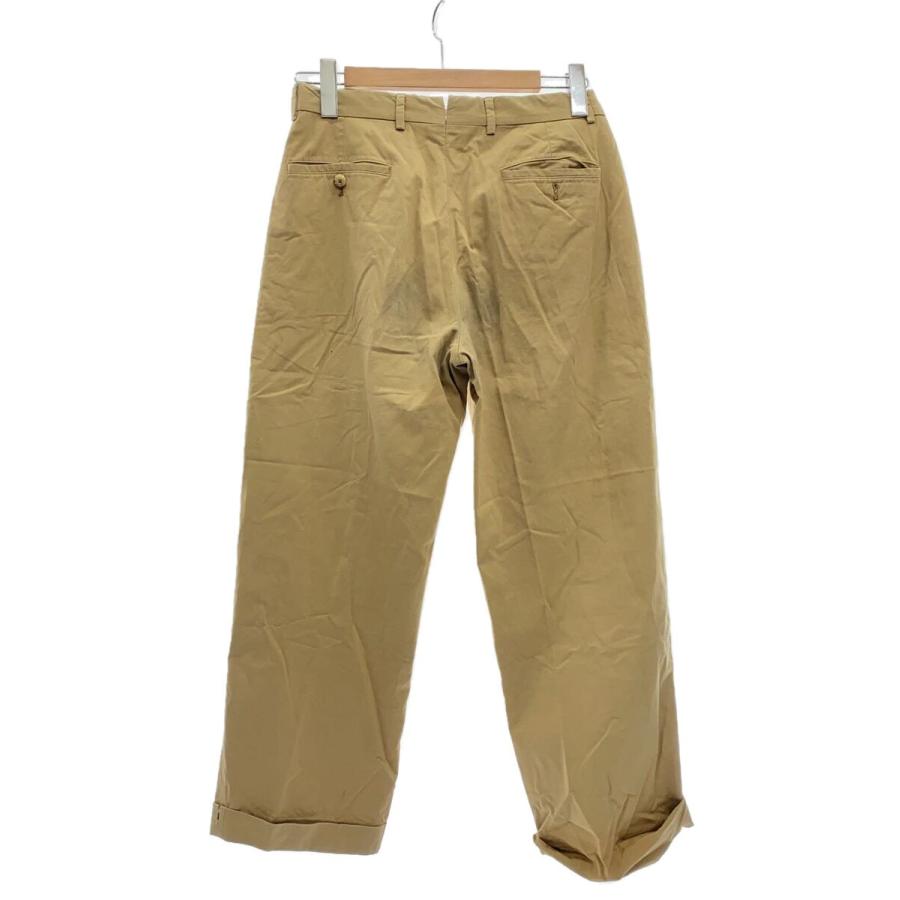 CARUSO◇2タックコットンスラックスパンツ/ベージュ/J425AZ T50143