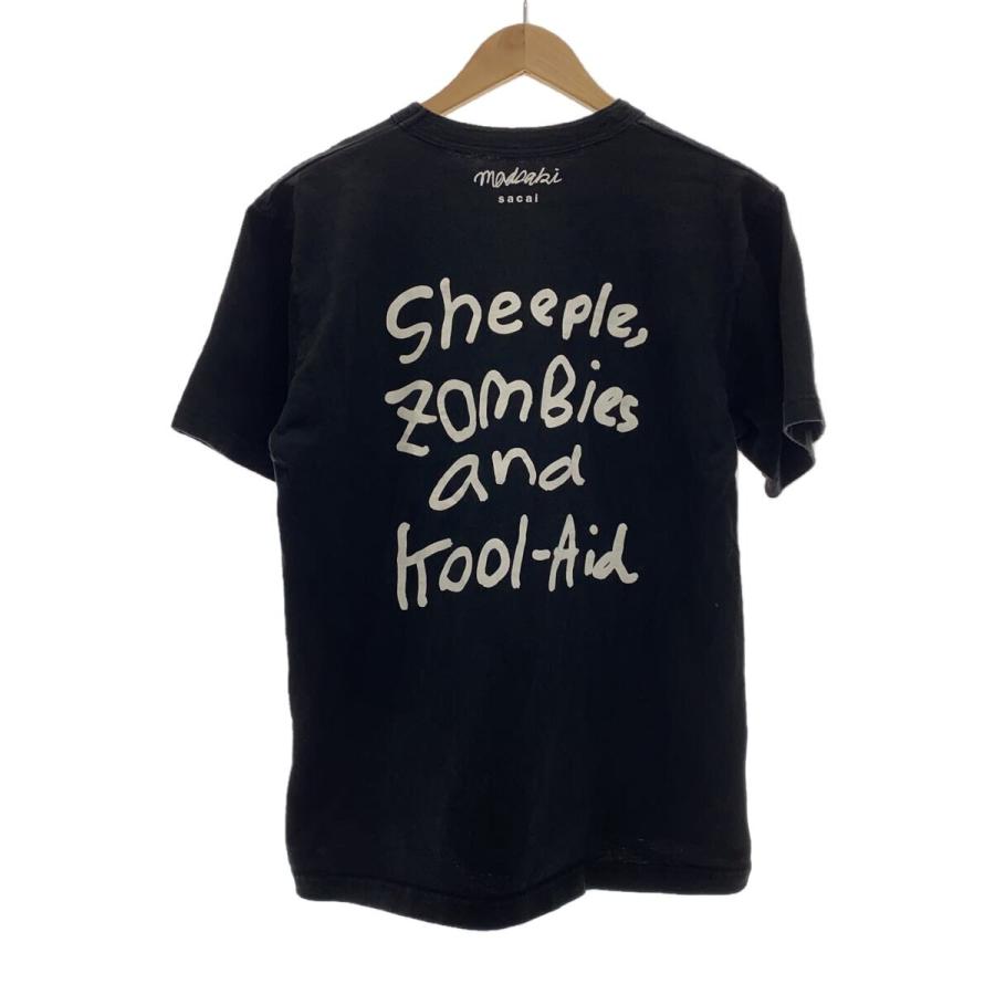 sacai◇×MADSAKI/Tシャツ/サイズ：3/コットン/ブラック/22-0408S