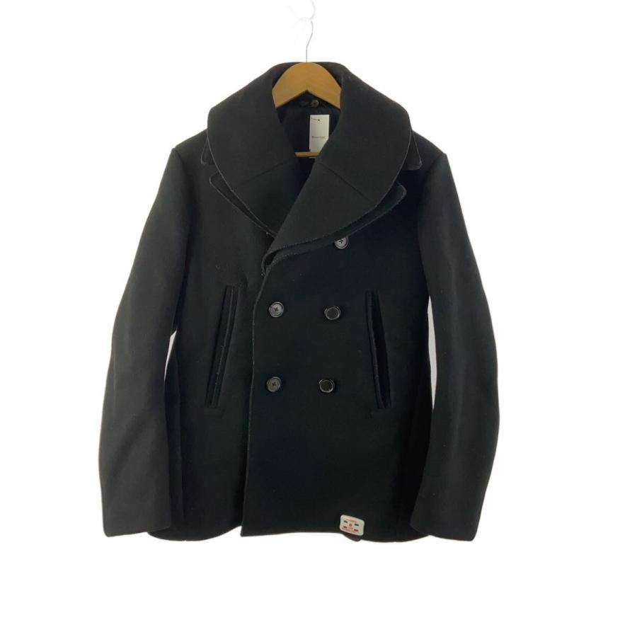 JIL SANDER レザージャケット ピーコート JIL SANDER◇ピーコート/44/ウール/BLK// : セカンドストリートYahoo