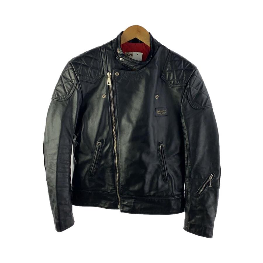 Lewis Leathers◇セミダブルライダース/38/レザー/BLK : セカンド
