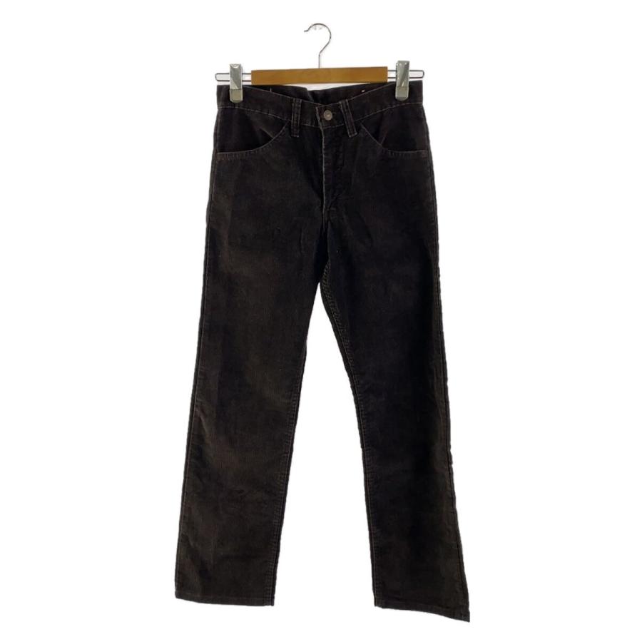 Levi's◇80s/519/トップ裏536/ストレートパンツ/28/コーデュロイ/BRW