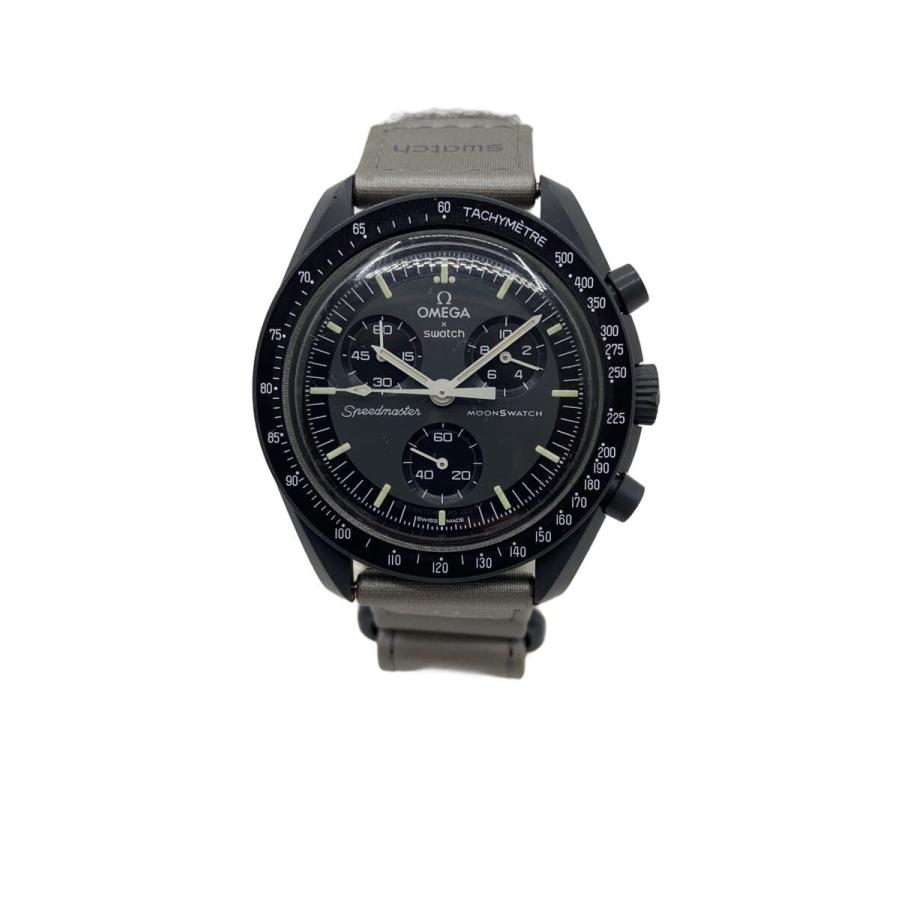 OMEGA◇オメガ×スウォッチ/クォーツ腕時計/ミッショントゥザ
