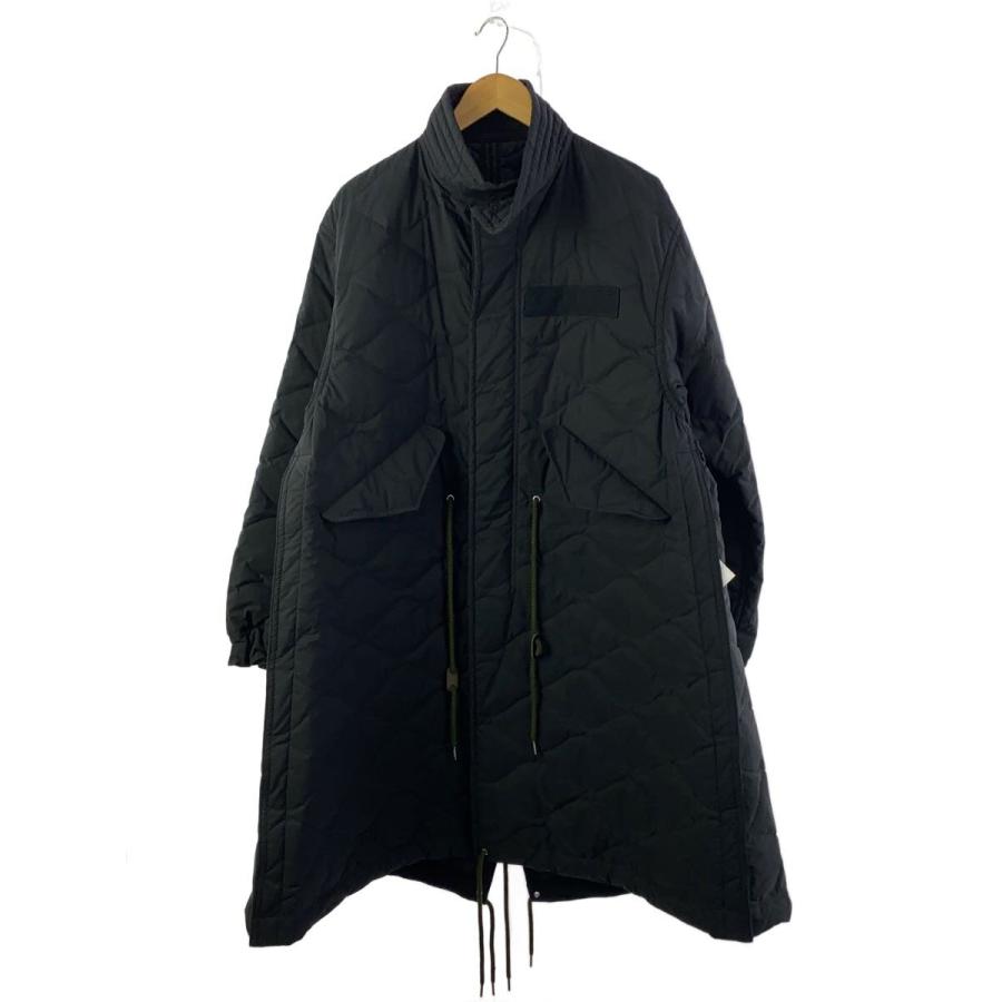 sacai◇コート/2/ポリエステル/BLK/22-02900M : セカンドストリート