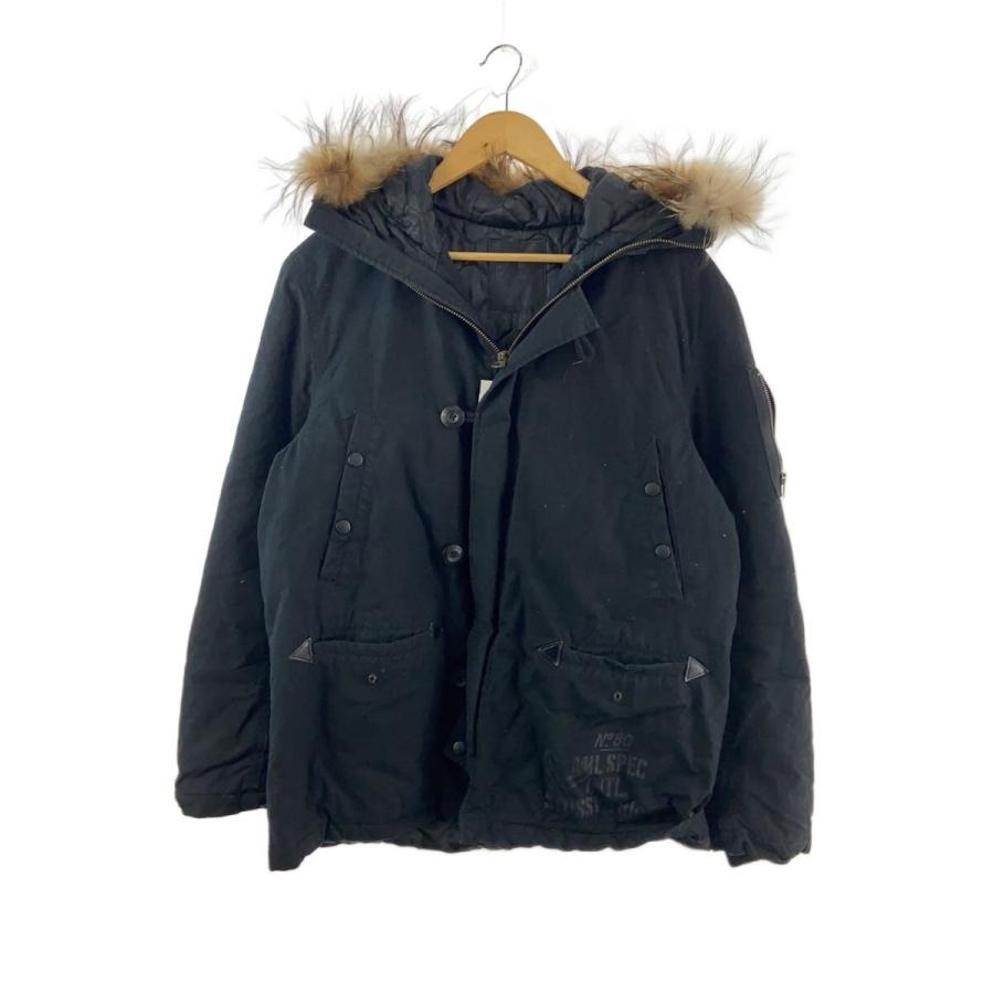 STUSSY モッズコート STUSSY◇モッズコート/L/コットン/BLK : セカンドストリートYahoo!店