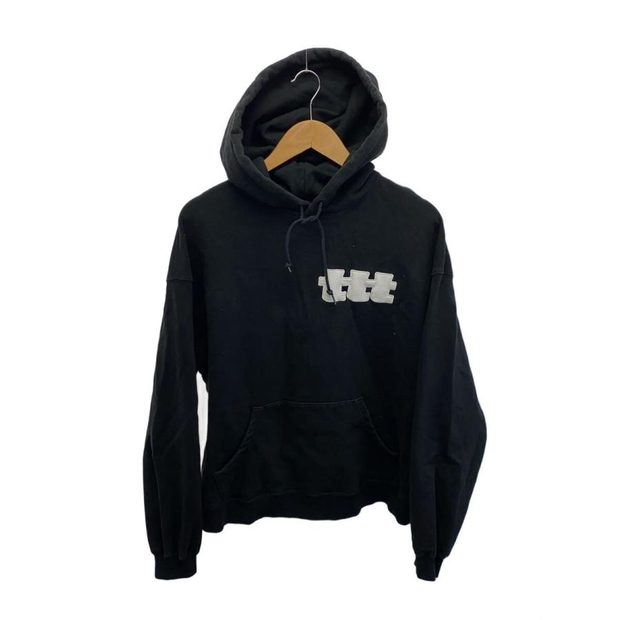 TTT-MSW 黒 パーカー Sサイズ TTT_MSW◇パーカー/M/コットン/BLK/TTT-25SS-CT02 : セカンド