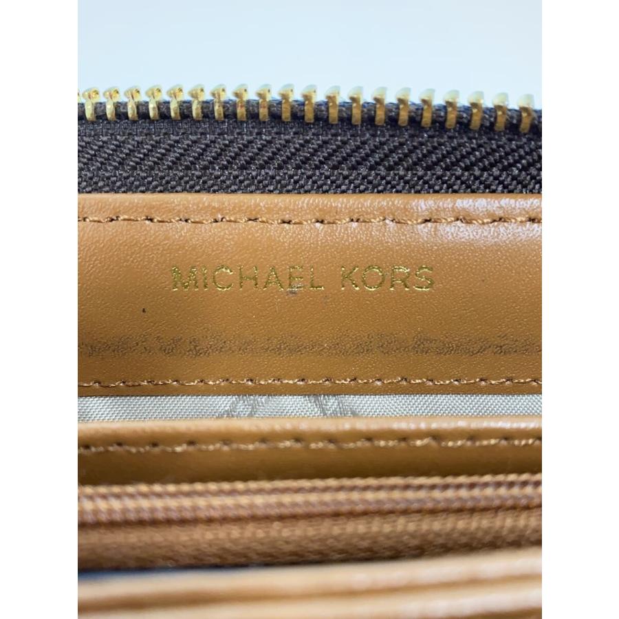 MICHAEL KORS◇長財布/レザー/BRW/レディース/32T9GF6T3B マイケル 