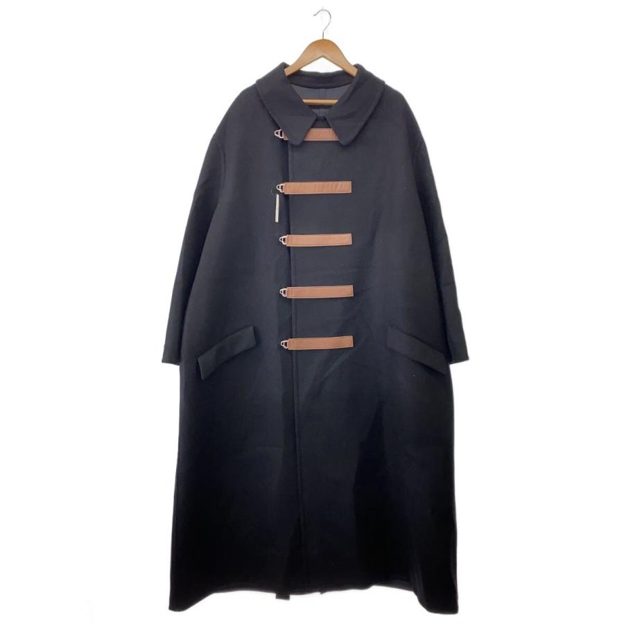 yohji yamamoto POUR HOMME◇コート/2/ポリエステル/BLK/HX-C29-114