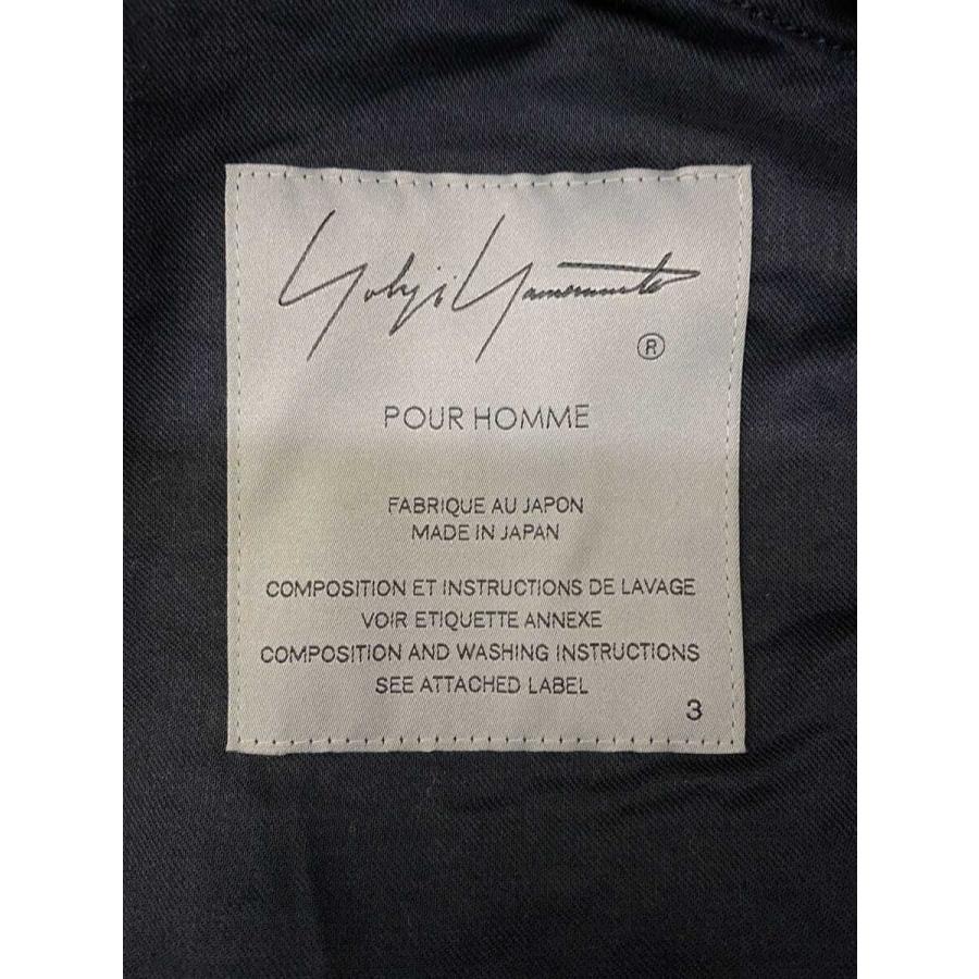 yohji yamamoto POUR HOMME◇コート/2/ポリエステル/BLK/HX-C29-114