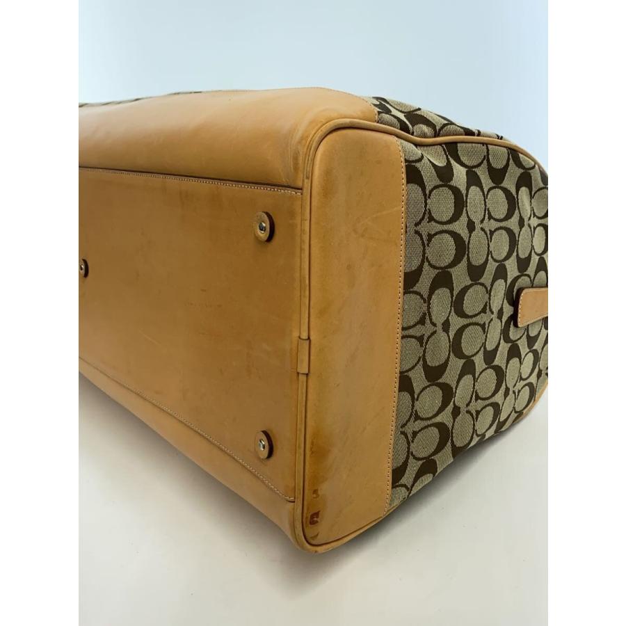 COACH◆ボストンバッグ/キャンバス/BRW/4254_7