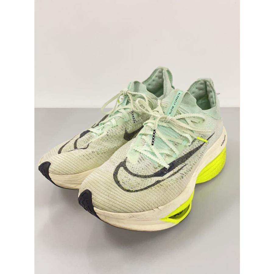 NIKE◇エア ズーム アルファフライ ネクスト% 2/27cm/WHT// : セカンド