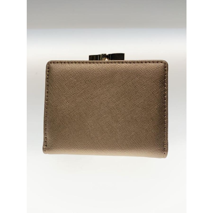 Vivienne Westwood◇3つ折り財布/VICTORIA SMALL FRAME WALLET/レザー