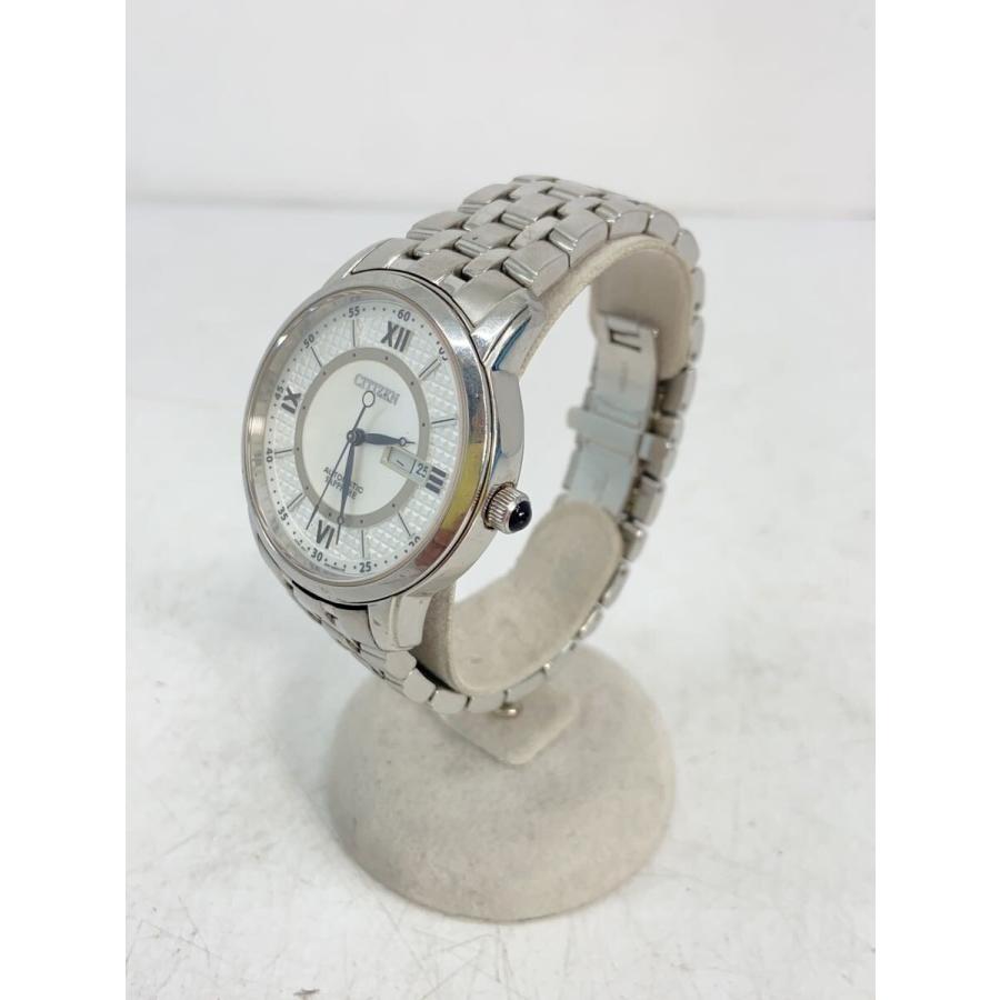 CITIZEN GN-4W-S 自動巻き腕時計/シルバー 中古・古着通販】CITIZEN (シチズン) エコドライブ腕時計 GN-4W