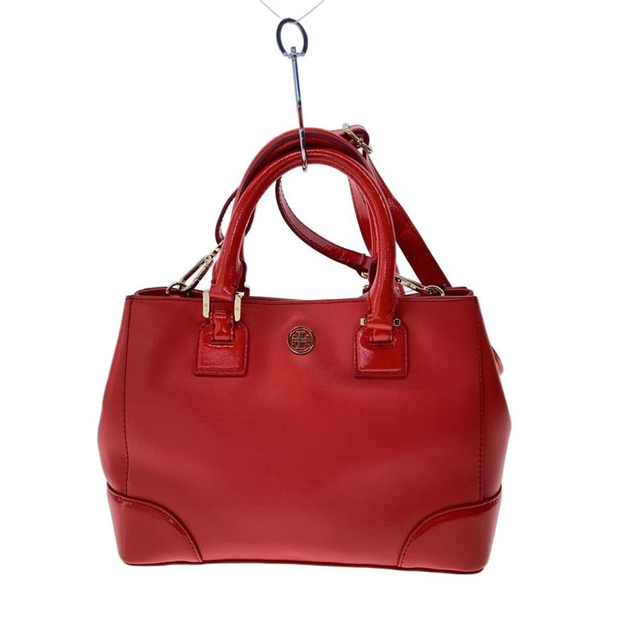 TORY BURCH◇ハンドバッグ/PVC/RED/無地 : セカンドストリートYahoo!店