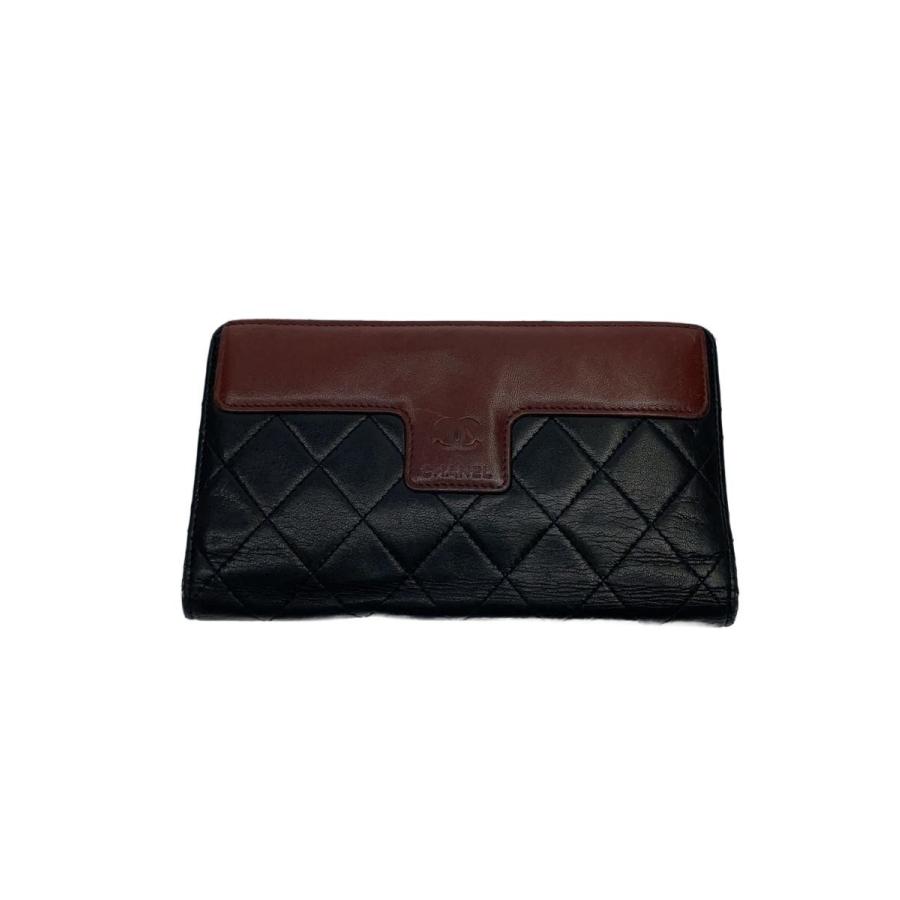 CHANEL◇長財布/レザー/BRD/メンズ// : セカンドストリートYahoo!店