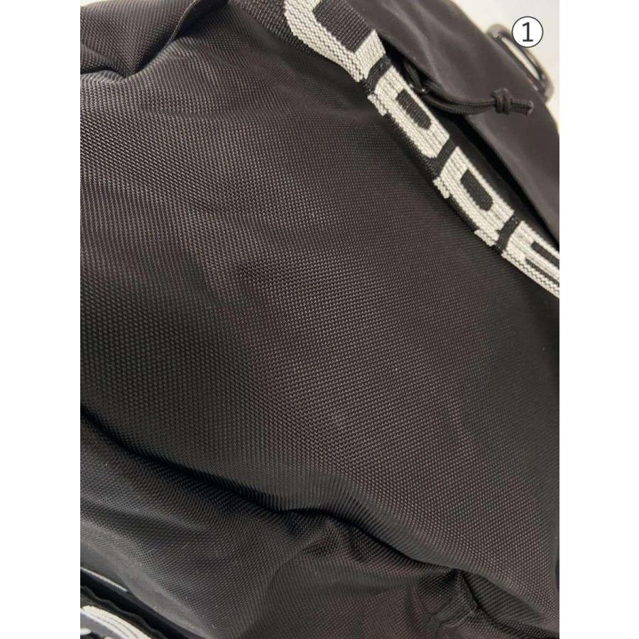 Supreme◇18SS/ダッフルバッグ/ボストンバッグ/ポリエステル/BLK/無地