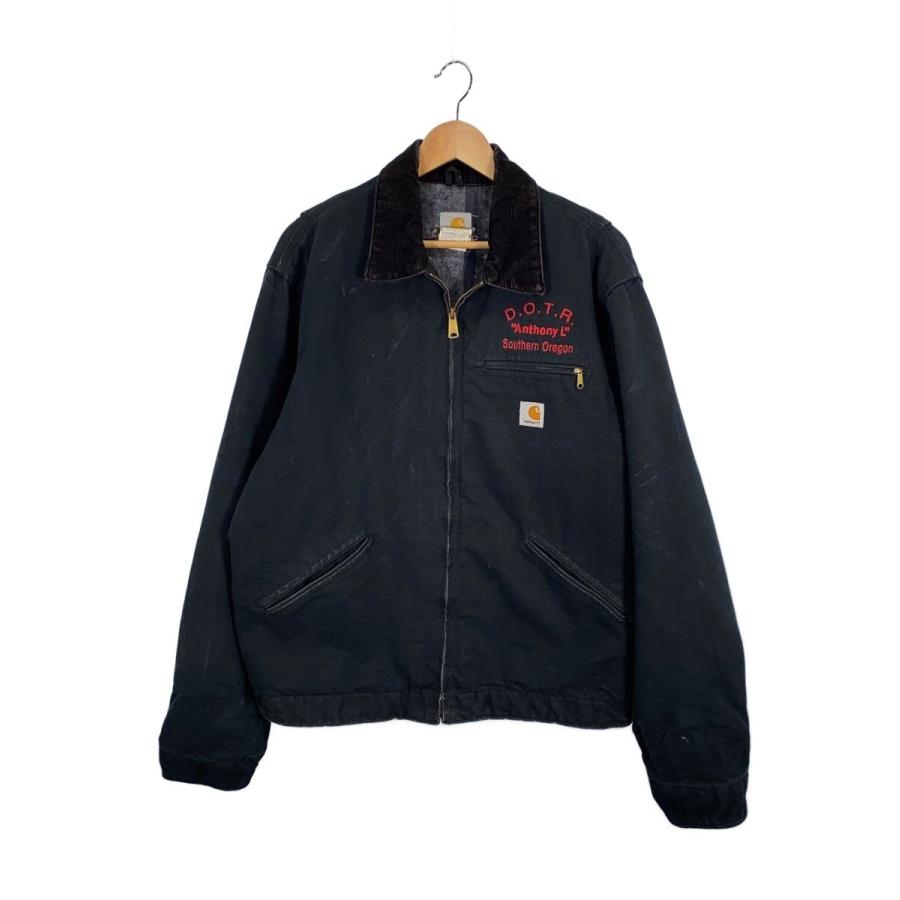 Carhartt◇デトロイトジャケット/--/コットン/BLK/J01 BLK