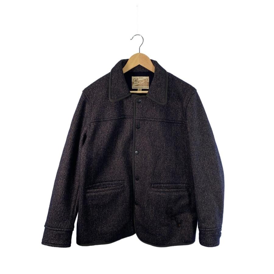Brown's BEACH JACKET◇ジャケット/40/ウール/GRY/無地/BBG-001