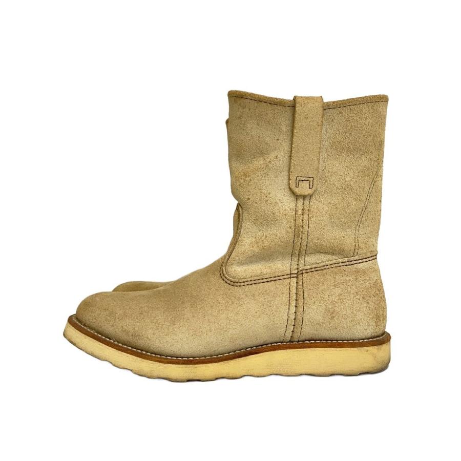 RED WING◇ペコスブーツ/26cm/BEG/8168/9-inch// : セカンドストリート 