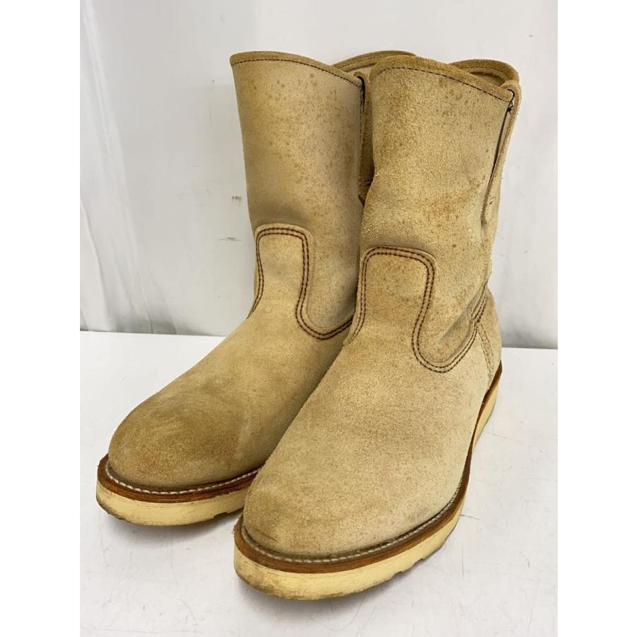 RED WING◇ペコスブーツ/26cm/BEG/8168/9-inch// : セカンドストリート 