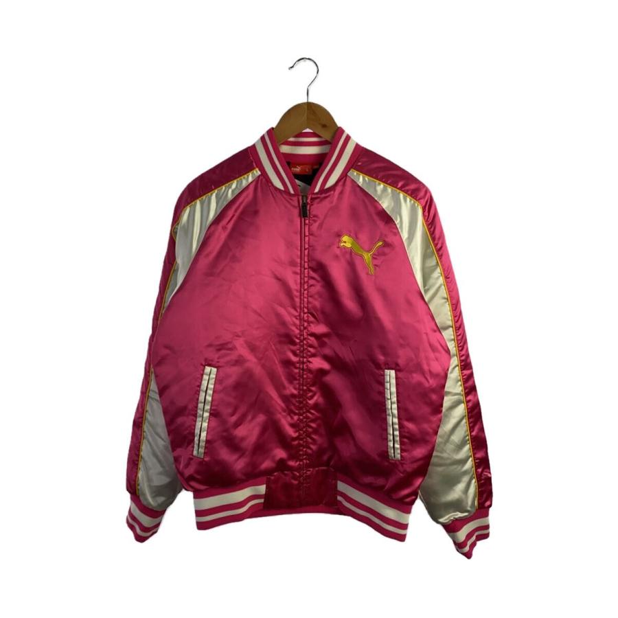 PUMAスカジャン Lサイズ PUMA◇スカジャン/L/ポリエステル/PNK/864376 : セカンドストリート