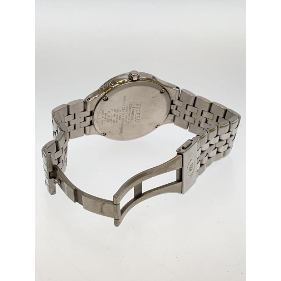 CITIZEN◇ソーラー腕時計/アナログ/ステンレス/SLV/SLV/H111-T013627