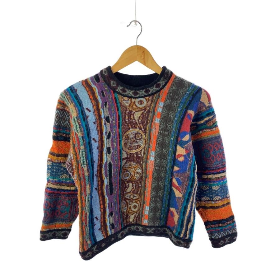 COOGI◇ニット・セーター(厚手)/SS/ウール/マルチカラー/総柄