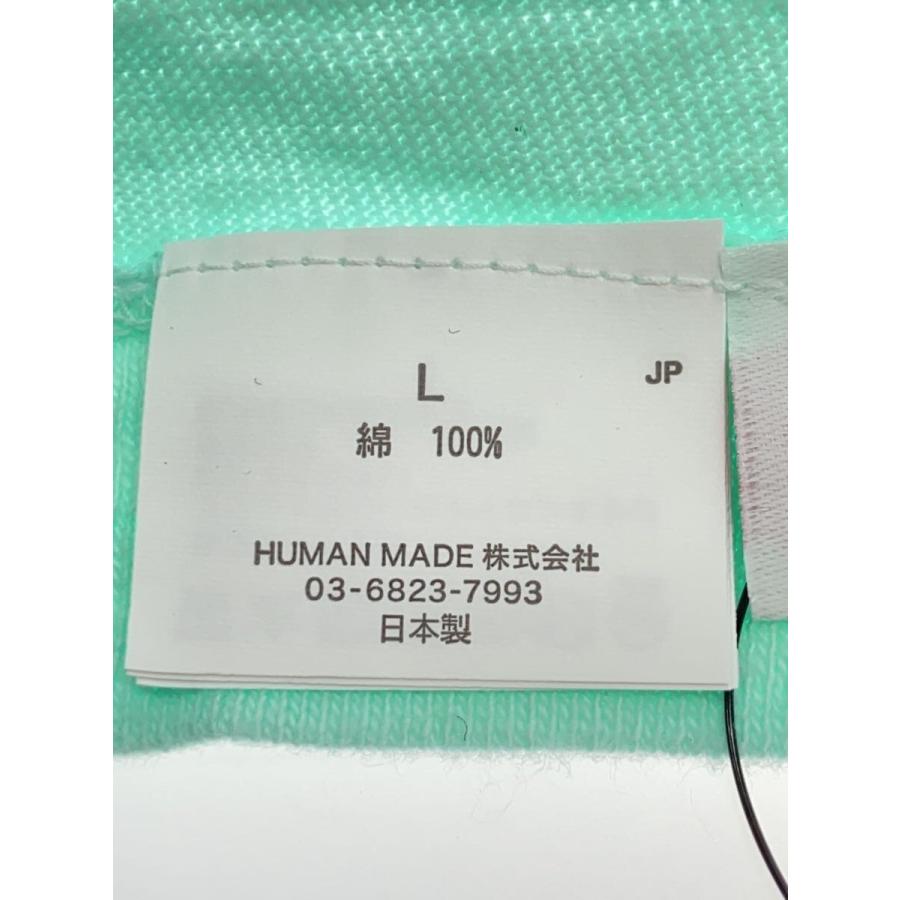 HUMAN MADE◇Tシャツ/L/コットン/GRN/HM29CS032/COLOR T-SHIRT HEART
