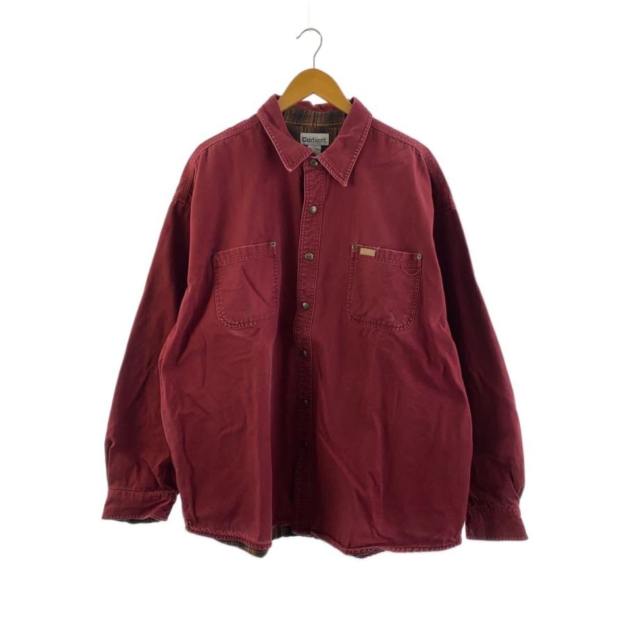 Carhartt◇ジャケット/XXL/コットン/RED/S96 : セカンドストリート