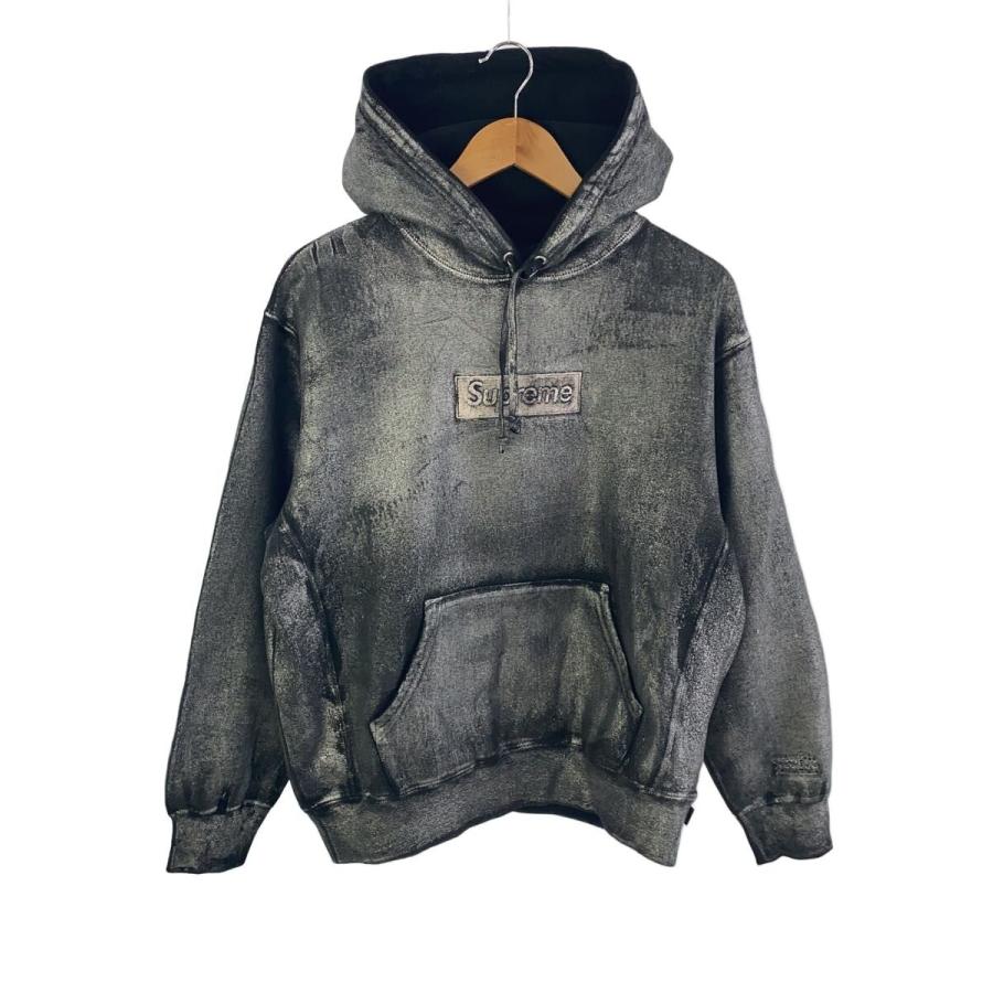 Supreme Maison Margiela ボックスロゴパーカー Supreme MM6 Maison Margiela Foil Box Logo Hoodie Black | Size M