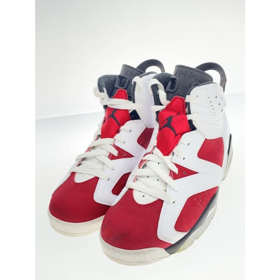 NIKE◇AIR JORDAN 6 RETRO/エアジョーダンレトロ/ホワイト/384664-160 