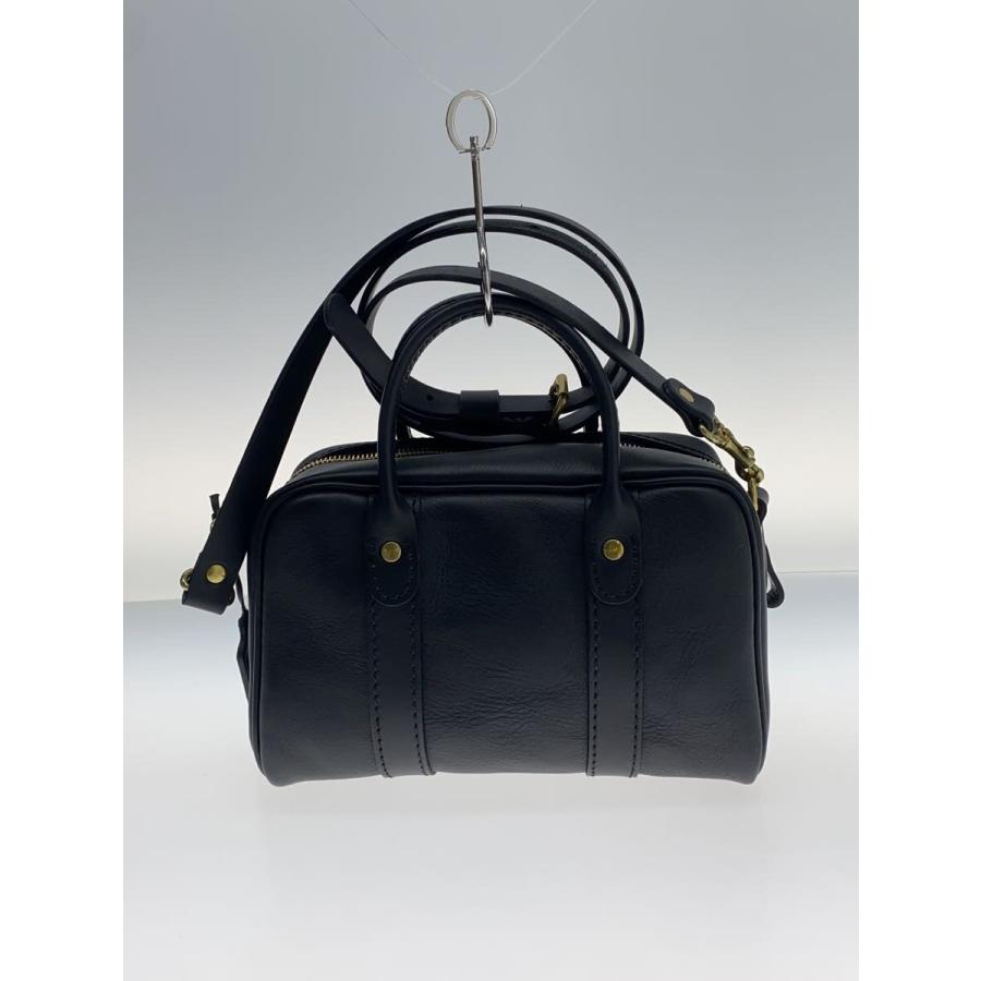 HERZ◇ショルダーバッグ/レザー/BLK : セカンドストリートYahoo!店