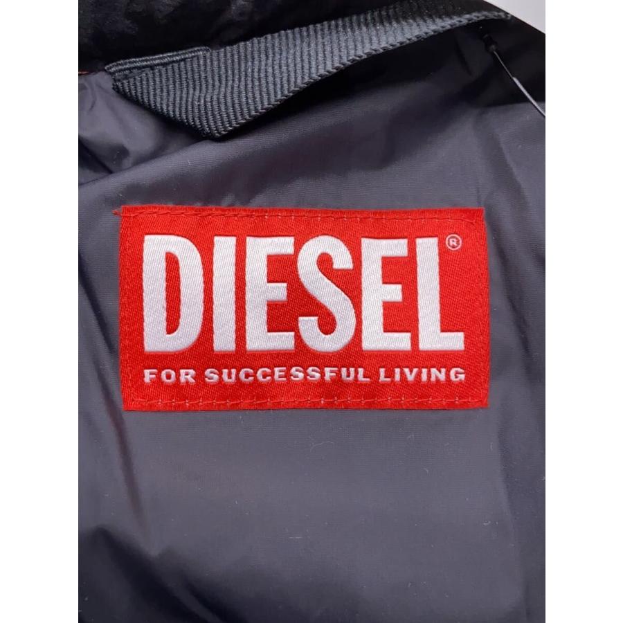 DIESEL◆ダウンジャケット/48/ナイロン/BLK/無地/W-ROLFYS//