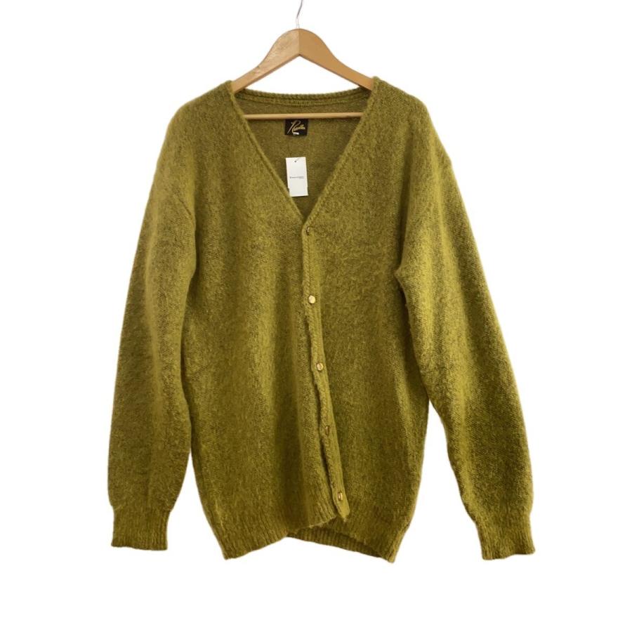 Needles◇カーディガン(厚手)/L/モヘア/KHK/LQ276/22AW/Mohair