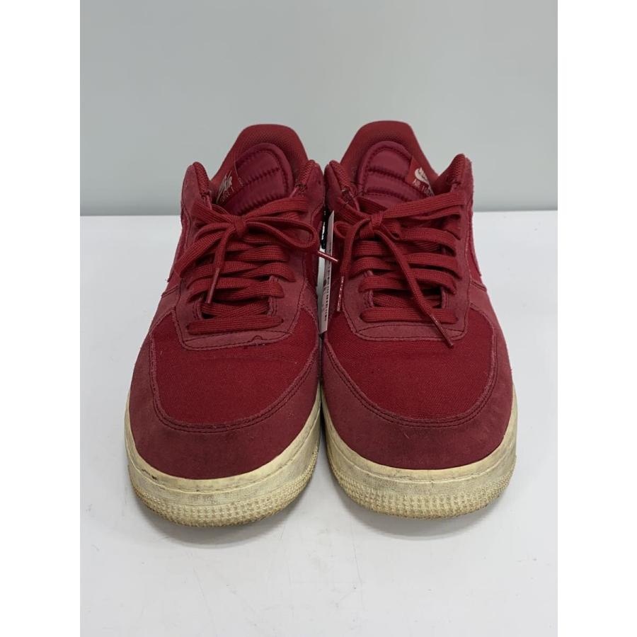 【新品未使用】大特価SAINT LAURENT レッド スエード シューズ NIKE◇AIR FORCE 1 07 SUEDE/エアフォーススエード/レッド