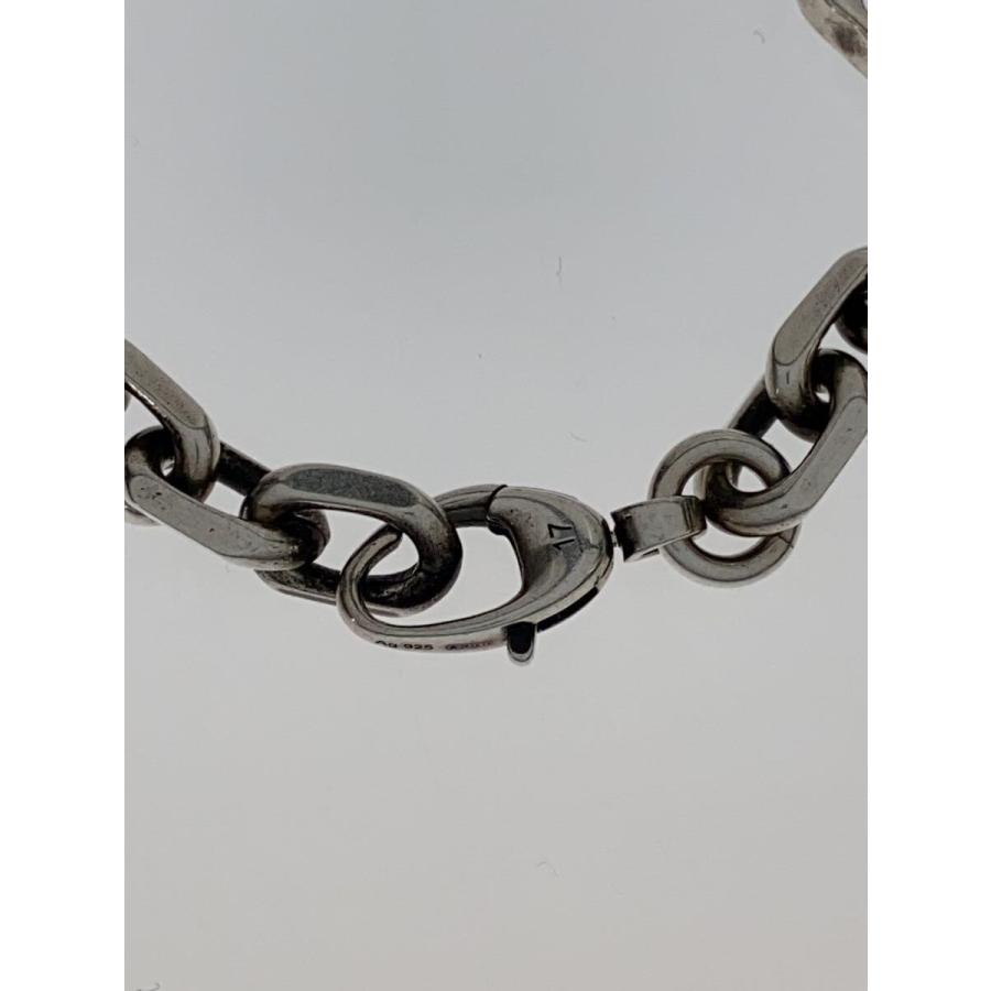 【ジョンソン】gucci インターロッキングG ブレスレット 17 GUCCI◇インターロッキングG/ブレスレット/17/SV925/SLV/メンズ