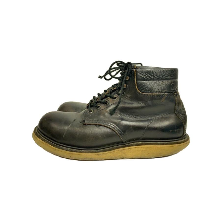 RED WING◇エンジニアブーツ/US9/BLK/レザー/PT91 : セカンド